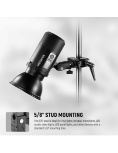 Pinza Super Clamp NEEWER UA017 para Montaje de Iluminación 10kg 2