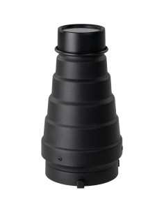 Snoot Fotodiox con Rejilla 20 y 5 Filtros de Gel Bowens 2