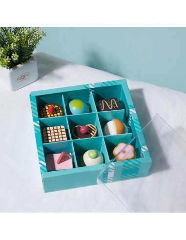 Juego de Comida de Madera MONT PLEASANT 10 Piezas Postres