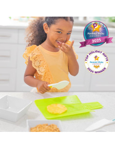 Juego de cuchillo y tabla de cortar TOVLA JR. para niños 3+ 2