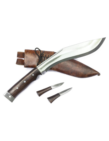 Cuchillo Kukri Afgano ESK - Acero Carbono 11" (27.94 cm) con Funda