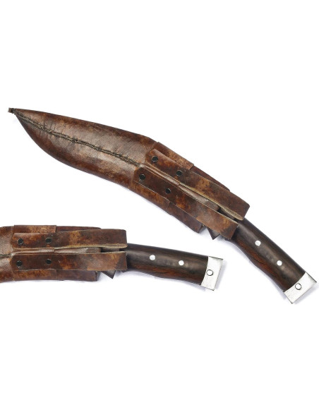 Cuchillo Kukri Afgano ESK - Acero Carbono 11" (27.94 cm) con Funda