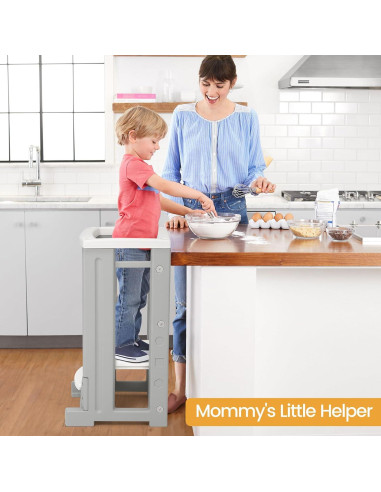 Torre para Niños Ajustable GAOMON con Pizarra Borrable