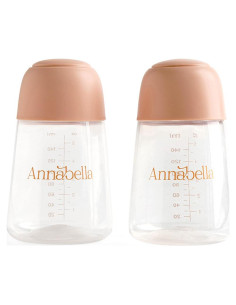 Botellas de Almacenamiento de Leche Materna Annabella 140 ml - Paquete de 2