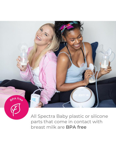 Bomba de Pecho Eléctrica Espectra S2 Plus Premier con Tote Gris