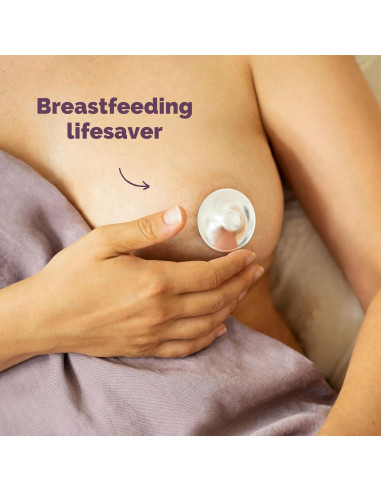 Tazas de Lactancia de Plata 999 - Ajuste Universal - Hechas en Alemania