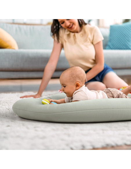 Cojín para Bebés Ligero y Ergonómico - Algodón Salvia Cojín para Bebés Ligero y Ergonómico - Algodón Salvia