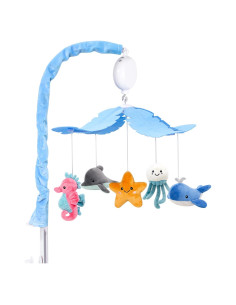 Móvil de Cuna Musical FEISIKE con 35 Canciones y Rotación