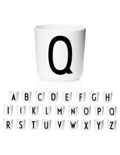 Taza de Melamina Design Letters para Bebé 207 ml A-Z