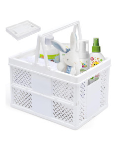 Caddy de Ducha Portátil ourkiss - Organizador Multifuncional Blanco
