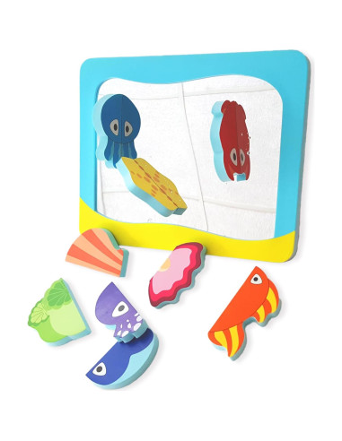 Juguete de Desarrollo Edushape 525003 Look 'n Sea - 20 Piezas