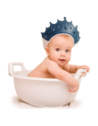 Gorro de Baño para Bebé ENT4kid Ajustable Silicona 42-61 cm
