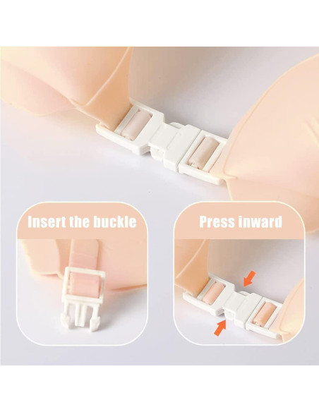 Gorro de Baño para Bebé ENT4kid Ajustable Silicona 42-61 cm