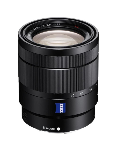 Lente Sony Vario-Tessar T E 16-70mm f/4 ZA OSS + Accesorios