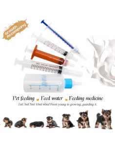 Botella de Alimentación para Cachorros y Gatitos 60ml LAOMA 2