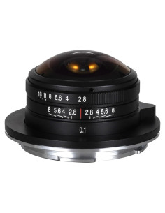 Lente Ojo de Pez Laowa 4mm f/2.8 para Fujifilm X