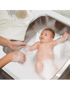 Jolly Jumper Bathe Eze - Soporte para Bañar Bebés - Blanco 2