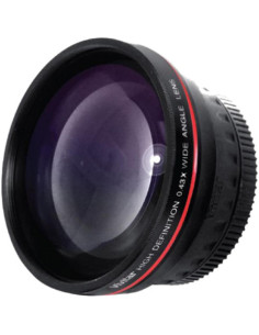 Lente Gran Angular Vivitar 52mm 0.43X con Macro HD 2