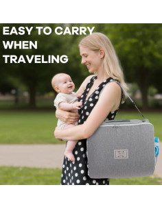 Cojín Infantil Portátil Algodón Transpirable 0-24 Meses - Corona 2