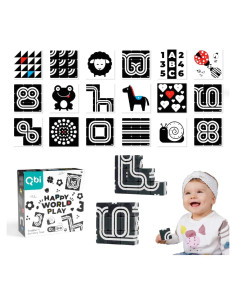 Juguetes Magnéticos para Bebés QBI 0-12 Meses - 9 Piezas