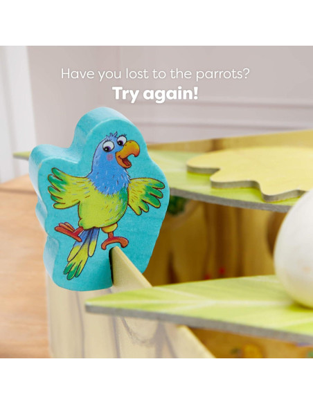 Juego de Apilamiento HABA Teetering Treetops para Niños 3+ Juego de Apilamiento HABA Teetering Treetops para Niños 3+