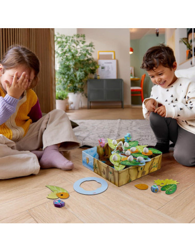 Juego de Apilamiento HABA Teetering Treetops para Niños 3+