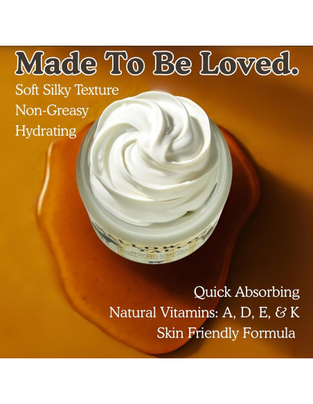 Hidratante Natural Hallow Tallow - 113g con Miel y Jojoba