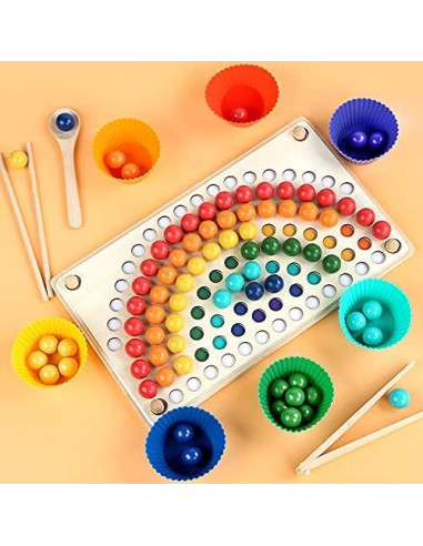 Juego Montessori de Habilidades Prácticas EduLand 30x18 cm