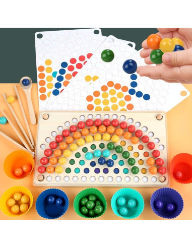 Juego Montessori de Habilidades Prácticas EduLand 30x18 cm