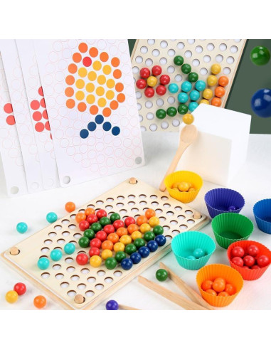 Juego Montessori de Habilidades Prácticas EduLand 30x18 cm