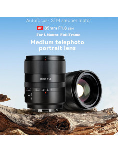 Lente 7artisans AF 85mm F1.8 Full Frame STM Enfoque Automático 2