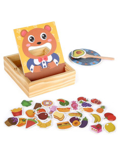 Juguete de Alimentación Montessori Playducate para Niños 1-3 Años