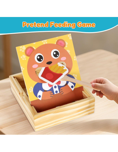 Juguete de Alimentación Montessori Playducate para Niños 1-3 Años