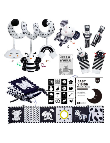 Juguetes Sensoriales Montessori Starrykids para Bebés 0-6 meses