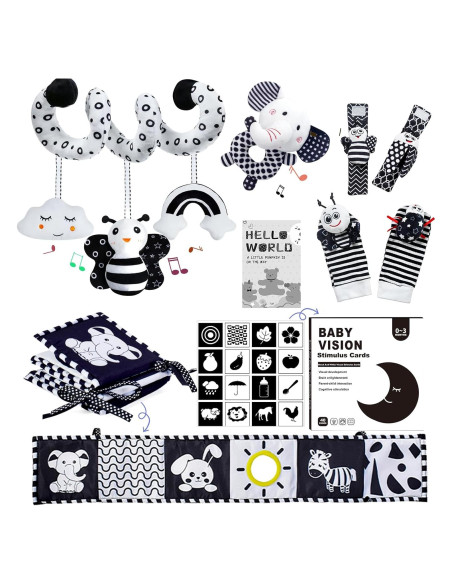 Juguetes Sensoriales Montessori Starrykids para Bebés 0-6 meses