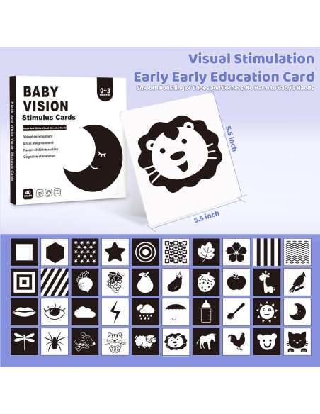 Juguetes Sensoriales Montessori Starrykids para Bebés 0-6 meses