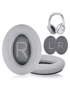 Almohadillas de Repuesto Bose QuietComfort 35 QC35 II - Cuero y Espuma