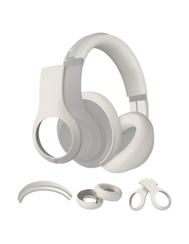 Funda de Silicona WADVCU para Auriculares Beats Studio Pro - Protección Antirayaduras Albaricoque