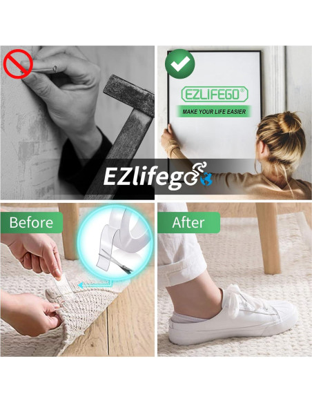 Cinta Doble Cara Nano EZlifego 1008 cm Alta Resistencia