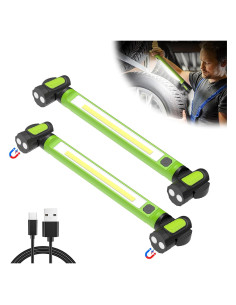 Paquete de 2 Luces de Trabajo LED Wokelux 3000LM Recargables