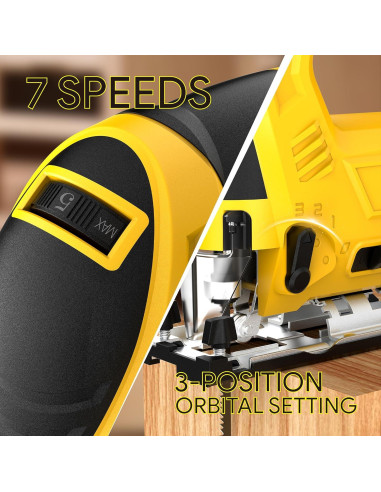 Sierra de calar inalámbrica Funnywhale 20V Max sin escobillas