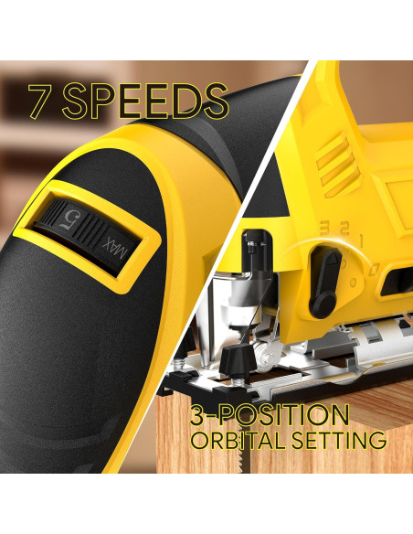 Sierra de calar inalámbrica Funnywhale 20V Max sin escobillas