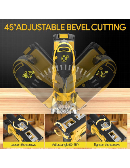 Sierra de calar inalámbrica Funnywhale 20V Max sin escobillas