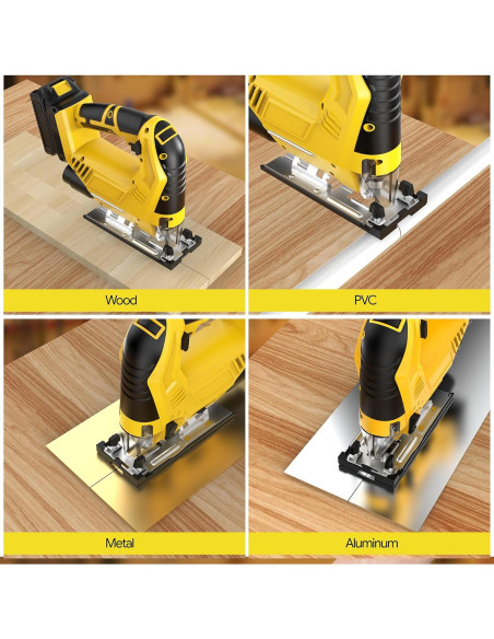 Sierra de calar inalámbrica Funnywhale 20V Max sin escobillas