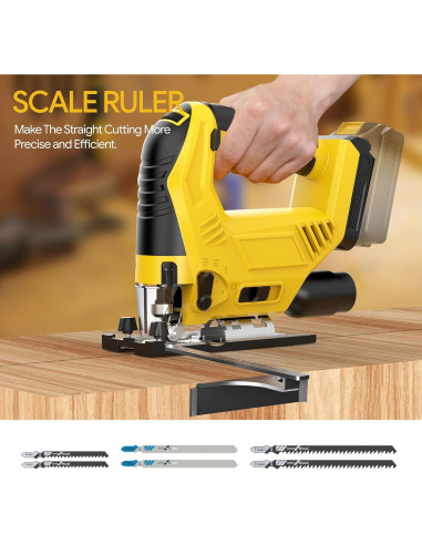 Sierra de calar inalámbrica Funnywhale 20V Max sin escobillas