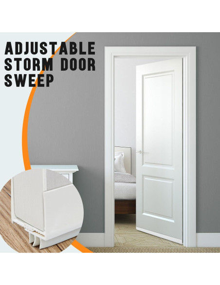 Barrido Inferior Ajustable Pickmesh 91.44 cm para Puerta