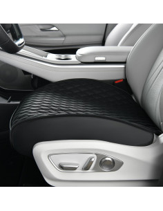 Funda de Asiento de Coche POKSRI Cuero Universal Impermeable 2