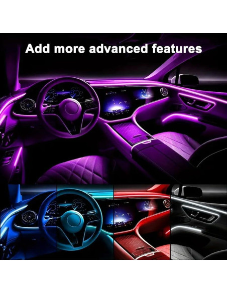 Luces de tira LED interiores TEKSHINNY T-SKD 600 cm RGB con control remoto