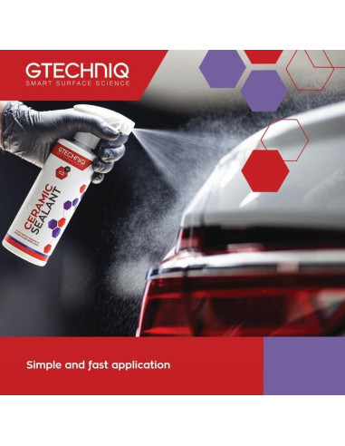 Gtechniq C2 Sellador Cerámico 500ml para Coches - Alto Brillo