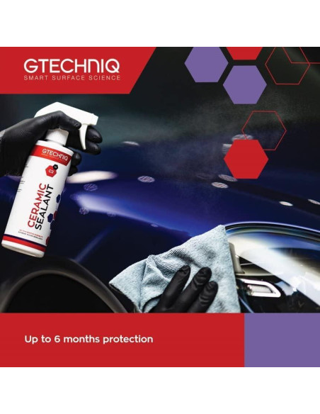 Gtechniq C2 Sellador Cerámico 500ml para Coches - Alto Brillo